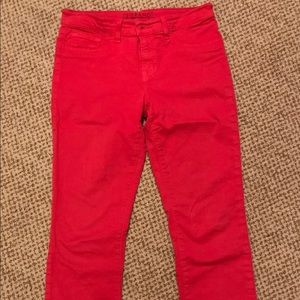 J Brand Jeans 28 Red Skinny